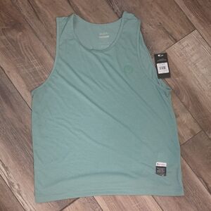 NWT Mens RVCA Sport Large VA ICON TANK TOP. pastel Green